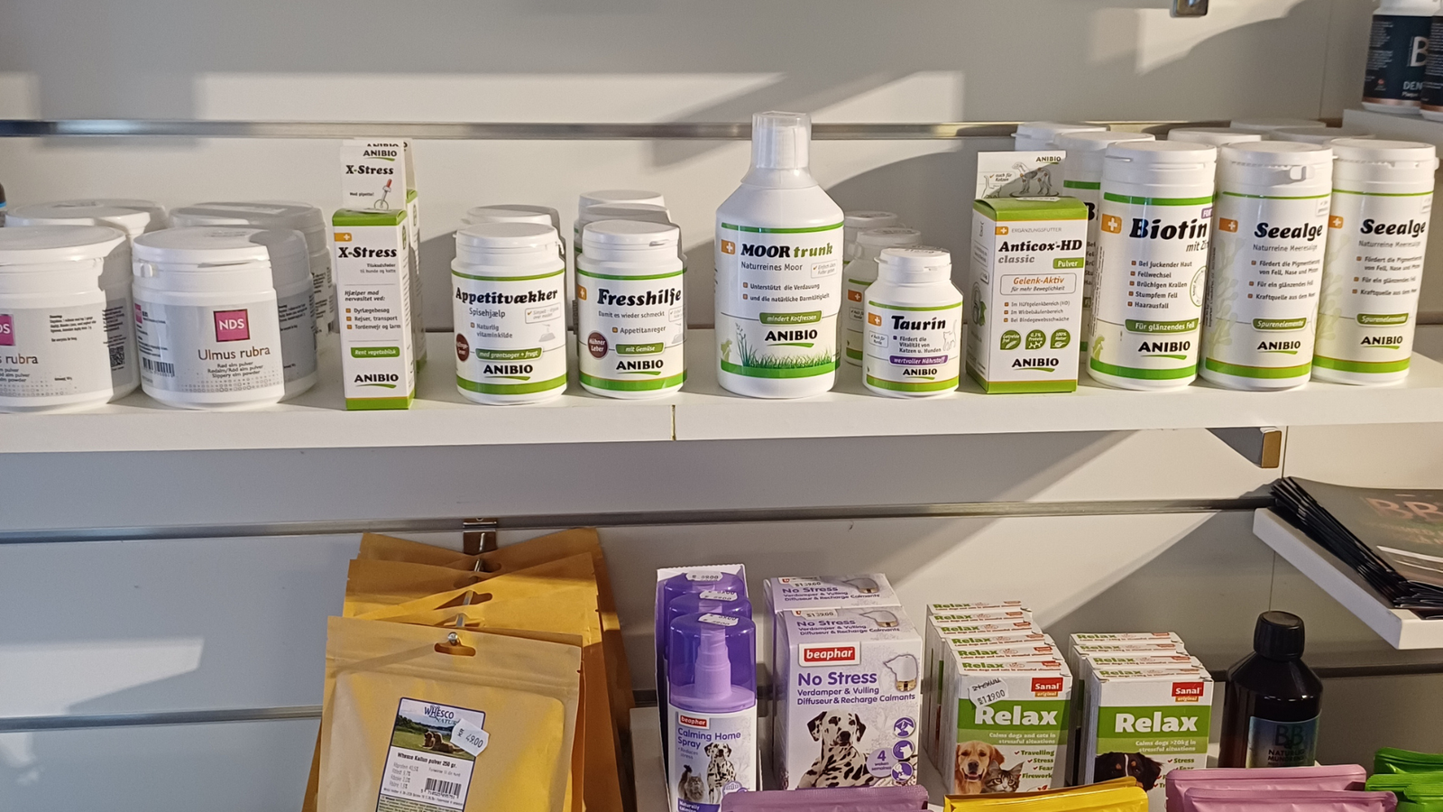 Vitaminer og kosttilskud fra Den Glade Hund i Horsens